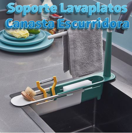 Soporte Lavaplatos Canasta Escurridora + Envio Gratis